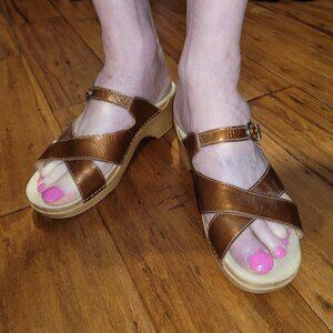 Dansko Leather Mules 2.5" Heel